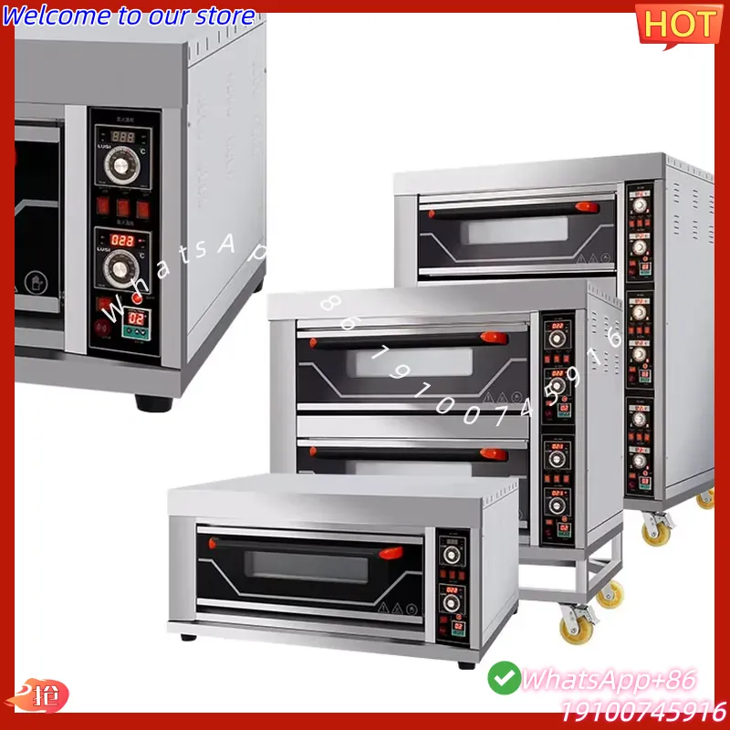 2026Hot Industrial Electric Do - Commercial Kitchen Baking Oven recension och pris