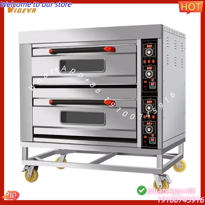 2026Hot Industrial Electric Do - Commercial Kitchen Baking Oven recension och pris
