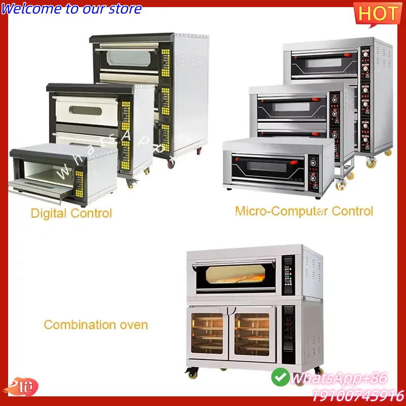 2026Hot Industrial Electric Do - Commercial Kitchen Baking Oven recension och pris