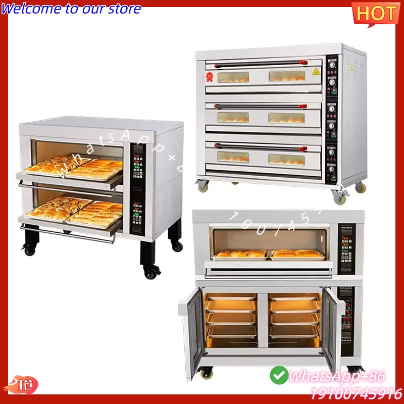 2026Hot Industrial Electric Do - Commercial Kitchen Baking Oven recension och pris