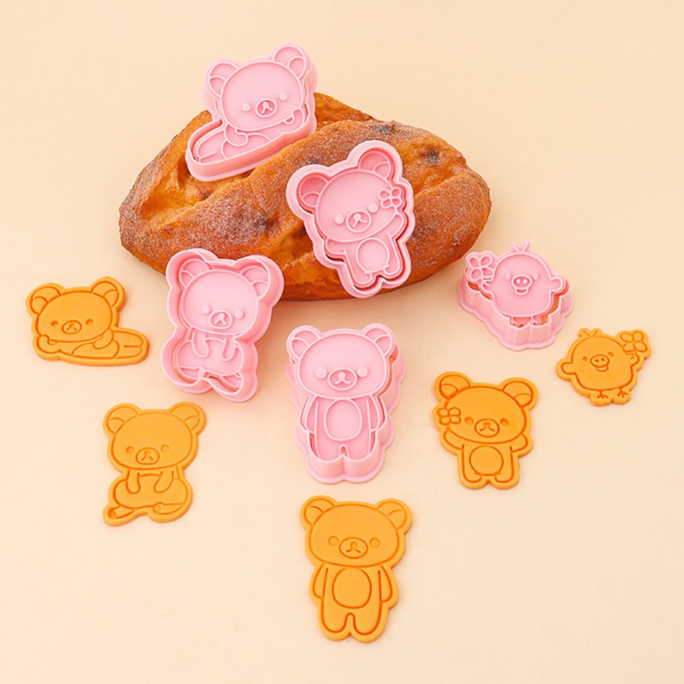 Cookie Cutters Cartoon Bear Bi - Kitchen Equipment For Baking recension och pris