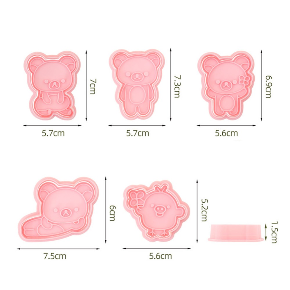 Cookie Cutters Cartoon Bear Bi - Kitchen Equipment For Baking recension och pris