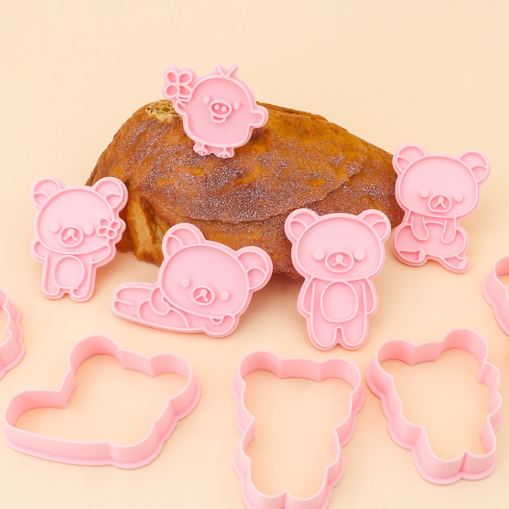 Cookie Cutters Cartoon Bear Bi - Kitchen Equipment For Baking recension och pris