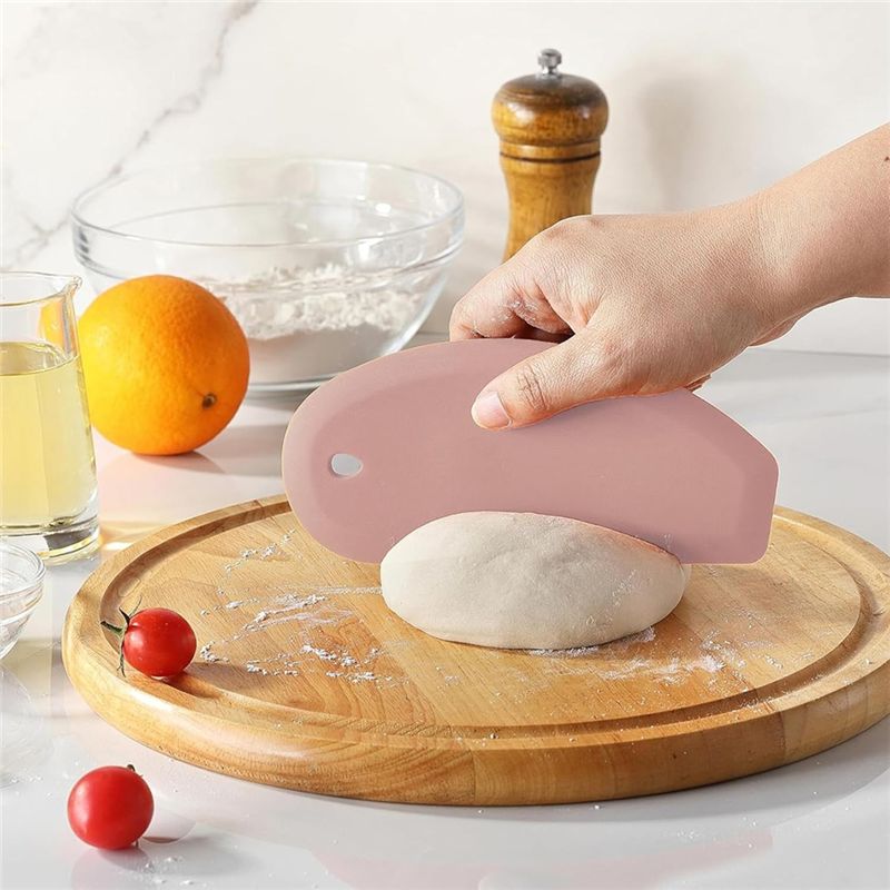AEE2-Silicone Bowl Scraper Fle - Dough Scraper Curved recension och pris